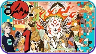 Okami HD  Part 1 THIS IS BEAUTIFUL [upl. by Ahselrac]