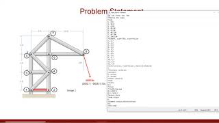 Finite Element Method Lecture 3C  Trusses ABAQUS Tutorials [upl. by Argyres]