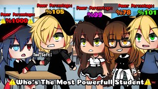 🔥 Power Percentage ✨ meme  Mlb 🐞 AU   Different   Gacha Life [upl. by Nawuq]