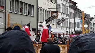 Gansabhauet Sursee Lucerne  Luzern 2017 St Martins Day  Martinstag Switzerland Schweiz [upl. by Wildon315]