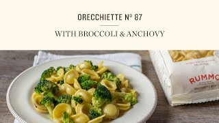 ORECCHIETTE WITH BROCCOLI amp ANCHOVY [upl. by Paolina362]