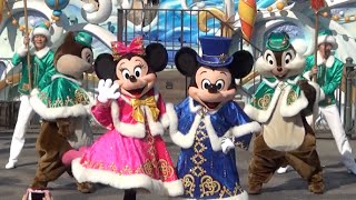 ºoº ディズニー クリスマス 2014 初日 初回 カラフル ホリデー グリーティング リドアイル ディズニーシー クリスマス ウィッシュ [upl. by Arikahc]