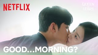 Kim Soohyun notsogoodmorning morning kiss  Queen of Tears Ep 2  Netflix ENG SUB [upl. by Covell348]