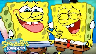 SpongeBob LAUGHING OUT LOUD For 10 Minutes Straight 😂  SpongeBob [upl. by Inneg]