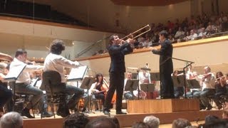 Solo of 9th Symphony of Dvorak Largo by trombone Ricardo Mollá [upl. by Botti337]