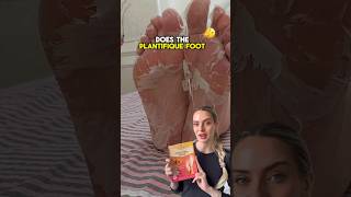 Does the Plantifique Foot Peel Mask really work Viral TikTok Foot Mask for dry feet and calluses✨ [upl. by Aremahs]