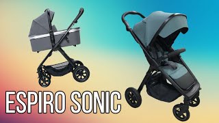 Обзор на прогулочную коляску Espiro Sonic Air 2021  Sonic [upl. by Magner273]