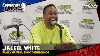 Jaleel White Family Matters Sonic Toronto ComiCon 2019 Panel [upl. by Fonda527]