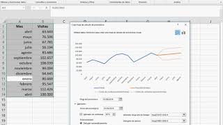 Previsión de datos Excel [upl. by Onofredo]