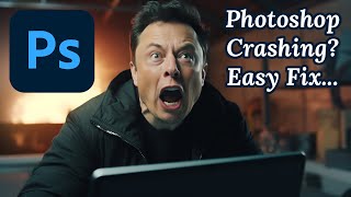 Photoshop Crashing and Freezing Easy Fix Full Tutorial [upl. by Long828]