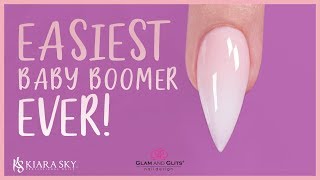 ‼️ Easiest French Baby Boomer Ever 😍 How To Do Baby Boomer Nails with Acrylic for Beginners 💅🏼 [upl. by Porter]