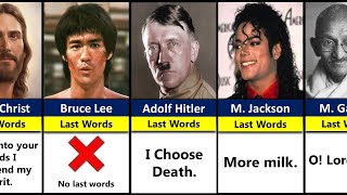 Last Words of Historical Figures Before Death [upl. by Roban]