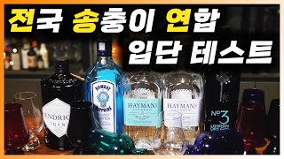 블라인드  진 5종 리마인드 블라인드 테이스팅 봄베이 사파이어  헤이먼스 올드탐  로얄독  넘버3  헨드릭스 [upl. by Lattimer]