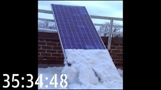 Solar Panel Snow Removal System A Dartmouth Student Project [upl. by Macdonald]