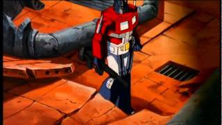 Optimus Prime vs Megatron HD Transformers The Movie 1986 [upl. by Ylro]