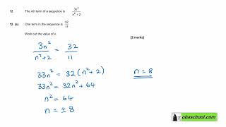 Further Maths GCSE Past Papers AQA  June 2022 Paper 1  Q12 [upl. by Di]