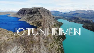 Jotunheimen National Park in 7 minutes  The Home of Giants [upl. by Elocin]