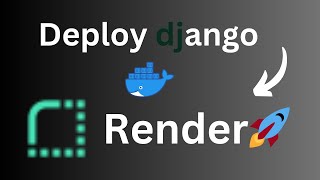 Deploy a Django app on Render for free  It covers Docker and staticfiles [upl. by Naujat302]