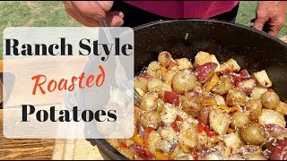 Oven Roasted Potatoes with Red Potatoes and Bell Peppers [upl. by Roon]