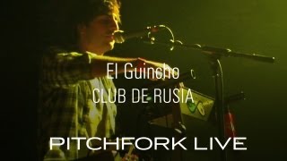 El Guincho  Club De Rusia  Pitchfork Live [upl. by Thagard]