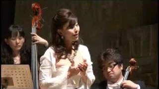 Caccini Ave Maria Seiko Lee soprano recital 2009 in Tokyo Bukan Kaikan [upl. by Leveridge]