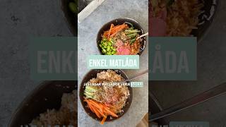 POKE BOWL ENKELT RECEPT [upl. by Nordgren734]