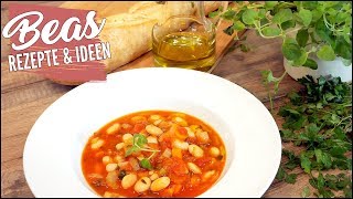 Griechische Bohnensuppe Fasolada  Suppenwoche Rezepte [upl. by Lleoj112]