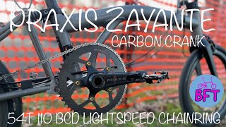 PRAXIS ZAYANTE CARBON CRANK SET [upl. by Tomkiel]