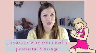 Postnatal Massage 5 Reasons you need one to heal [upl. by Ainex]