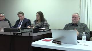 November 27 2023 Williamston City Council Meeting [upl. by Atiugal]