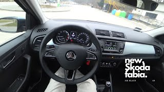 2018 Skoda Fabia 10 TSI 90 HP 4K  POV Test Drive 056 Joe Black [upl. by Dlanar]