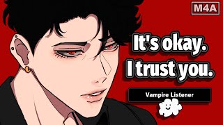 Boyfriend Lets you Bite his Neck to Satisfy your Needs x Vampire ListenerDeep Voice M4A ASMR RP [upl. by Lanette]