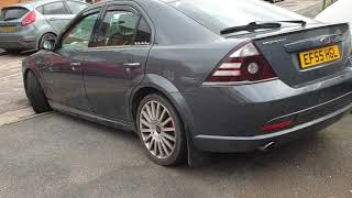 Ford mondeo st tdci straight through exhaust pt2 [upl. by Neeka]