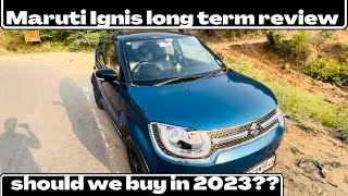 Maruti Ignis 40000 km ownership review is it right decision to buylong term review Pawan Sharma [upl. by Geri24]