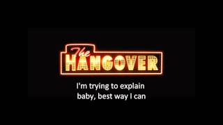 CandyshopThe Hangover Version w sing along lyrics [upl. by Tray]