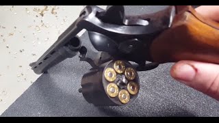 44 MAGNUM RG Model 57 6quot Barrel 7 yard ACCURACY [upl. by Linoel]