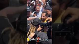 Jorge Masvidal BRAWLS with Nate Diaz team at press conference [upl. by Torey]