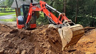 Renting an Excavator amp Exposing more Cliffs [upl. by Genisia]