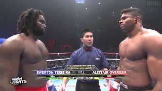 Alistair Overeem vs Ewerton Teixeria [upl. by Ise254]