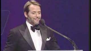 Matthew Broderick Speaking at HRC National Dinner [upl. by Oletha583]