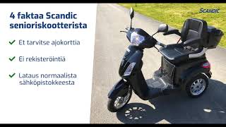 Senioriskootteri Scandic PK500 PK800 [upl. by Josie242]