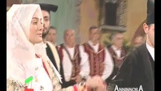 Sannanza Sardinian Folk Dance [upl. by Nailimixam]