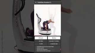 🔥Power Plate FLEXIBILITÄT WORKOUT Home mit der Power Plate Training APP 🔥 [upl. by Ashil349]