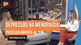 Pesquisa aponta que 82 das mulheres na menopausa relatam quadro depressivo [upl. by Narual]