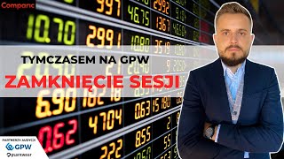 Tymczasem na GPW  zamknięcie sesji z Marcinem Podlackim  23112023 [upl. by Akeimat99]