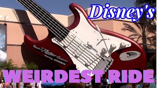 Rock n Roller Coaster  Disneys WEIRDEST Ride Full Review [upl. by Adelia]