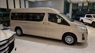 وصلت تويوتا هايس 2023 فئة GL كاملة المواصفات وارد بريمي سعود بهوان Toyota hiace 35 [upl. by Apostles]