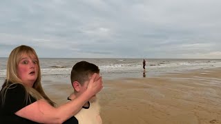 WE Made a SHOCKING Discovery on Mablethorpe Beach  uk vanlife [upl. by Nolita]