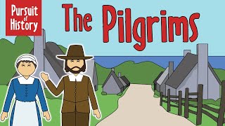 The Pilgrims and the Mayflower Compact [upl. by Eilac]