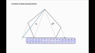 1DIBUJO TÉCNICO FIGURAS EQUIVALENTES [upl. by Etteuqram]